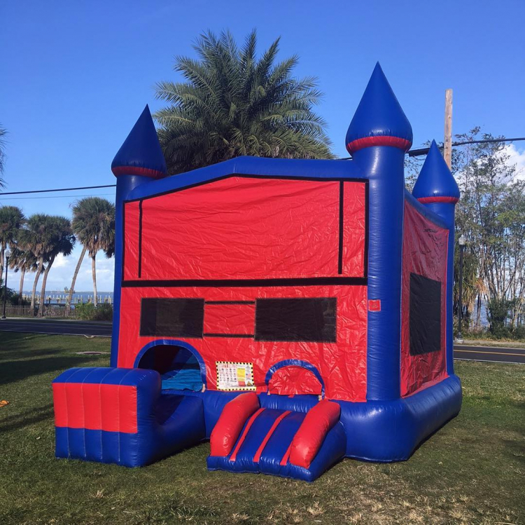5/1 Red & Blue Fun House Combo DRY only