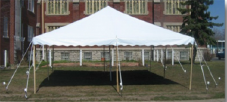 20x20 Pole Tent